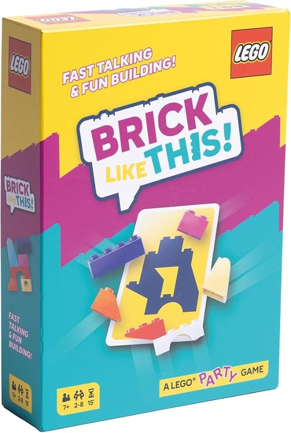 Bezzerwizzer Brick Like This! LEGO Party Game 2-8 Players