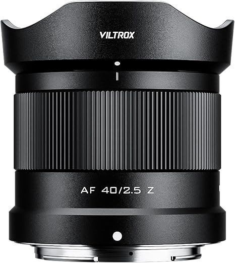 VILTROX 40mm F2.5 Z Mount Full Frame Lens