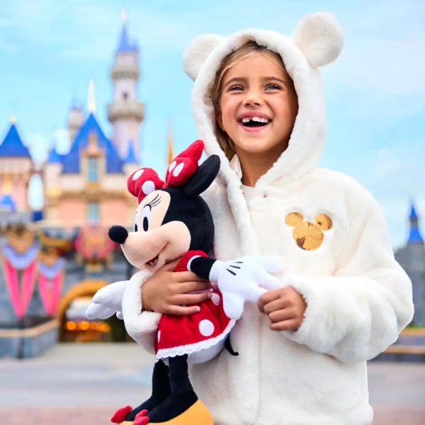 Mickey Mouse Kids Faux Fur Coat