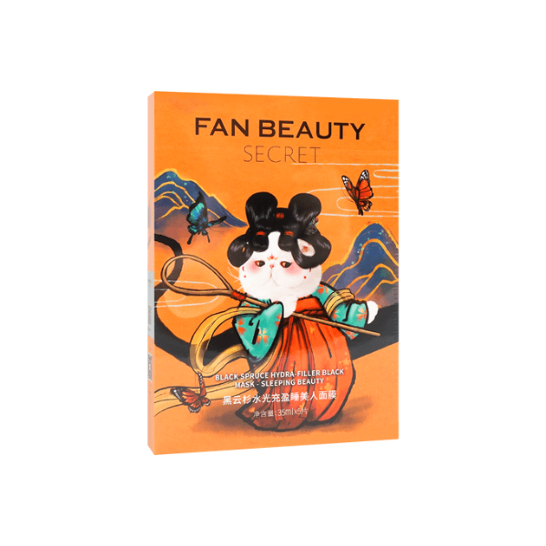 FAN BEAUTY 黑云杉水光莹润面膜 5片