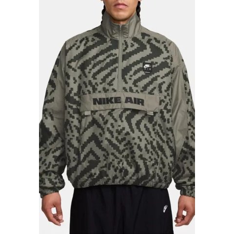 Air Quarter Zip Jacket Allover Print