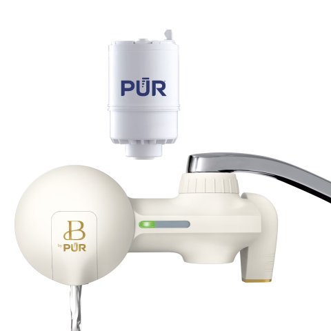 PUR Faucet Mount Filtration System PFM420W White