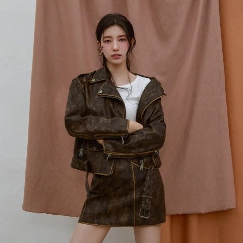 Guess夹克 裴秀智同款