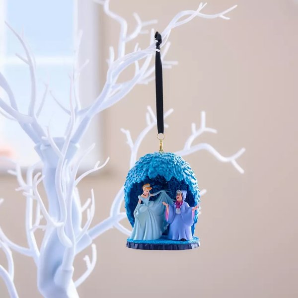 Cinderella Fairy Godmother Ornament