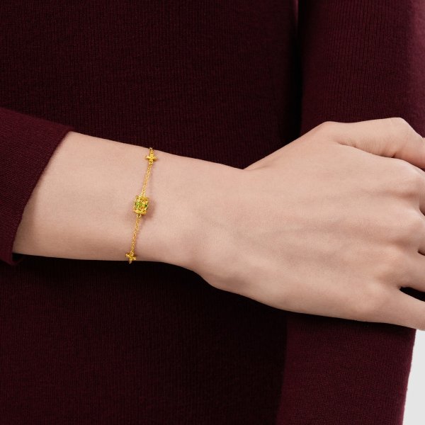 Taffy 999 Gold Bracelet