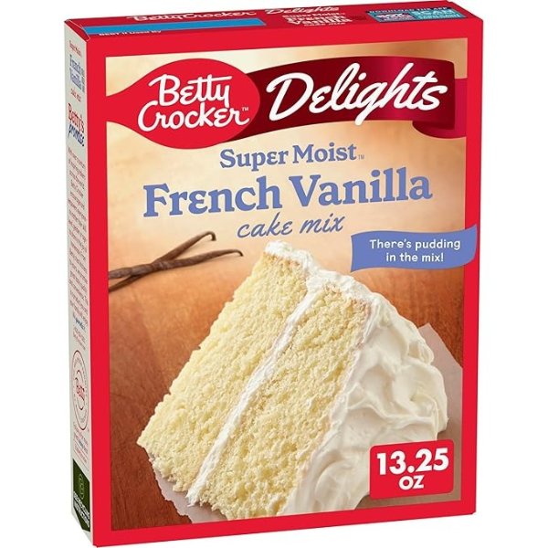 Betty Crocker French Vanilla Cake Mix 13.25 oz