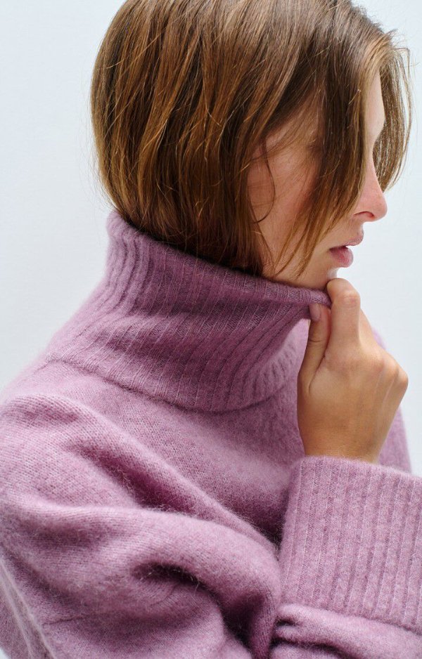 Vitow Long Sleeve High Neck Jumper
