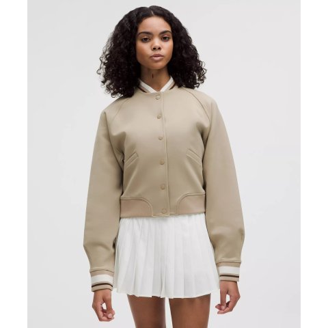 Snap-Front 学院夹克