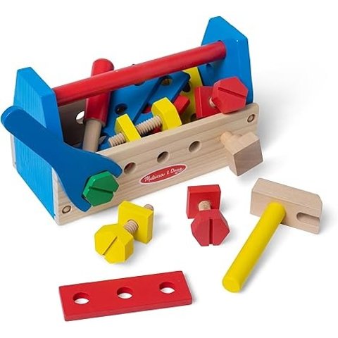 Melissa & Doug Wooden Tool Kit 24 Pieces