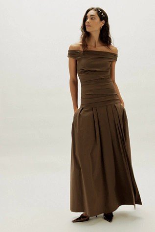 Bec + Bridge Apolline Off-the-Shoulder Maxi Dress