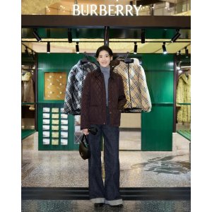 Burberry 菱格夹克 郑恩彩同款不同色