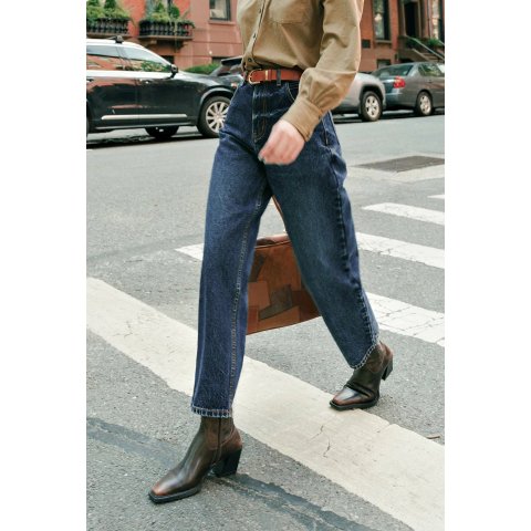 Bentley 直筒牛仔裤 深靛蓝