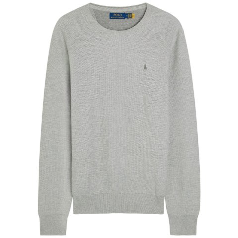 Polo Ralph LaurenLogo徽标华夫针织套头衫