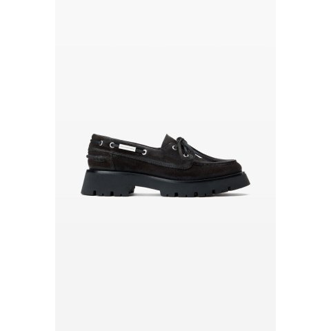 Alexander WangCarson Brown Waxed Suede Loafers