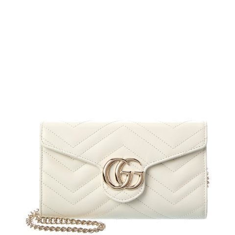 GG Marmont 皮革斜挎包