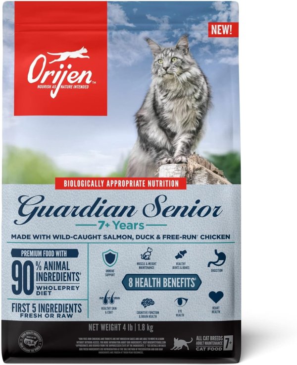 Guardian Senior High Protein Cat Food 4lb