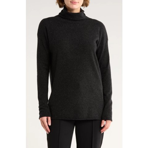 羊毛羊绒高领毛衣
