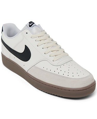 Men's Court Vision Low Casual Sneakers from Finish Line - Macy's