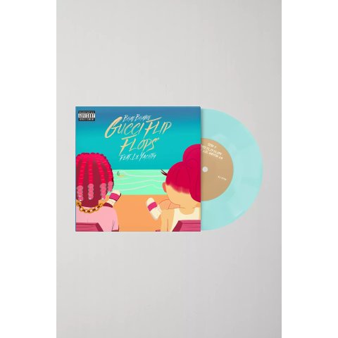 Bhad Bhabie Gucci Flip Flops 黑胶唱片 7英寸