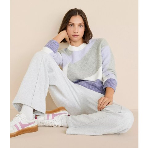 Lou & Grey 拼色针织衫