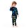 Organic Cotton Pajama Set Black Dinosaur Print