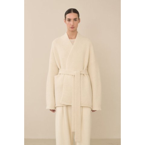 Lauren ManoogianCoto Cardigan Alpaca White
