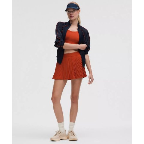 lululemonVarsity 高腰百褶裙