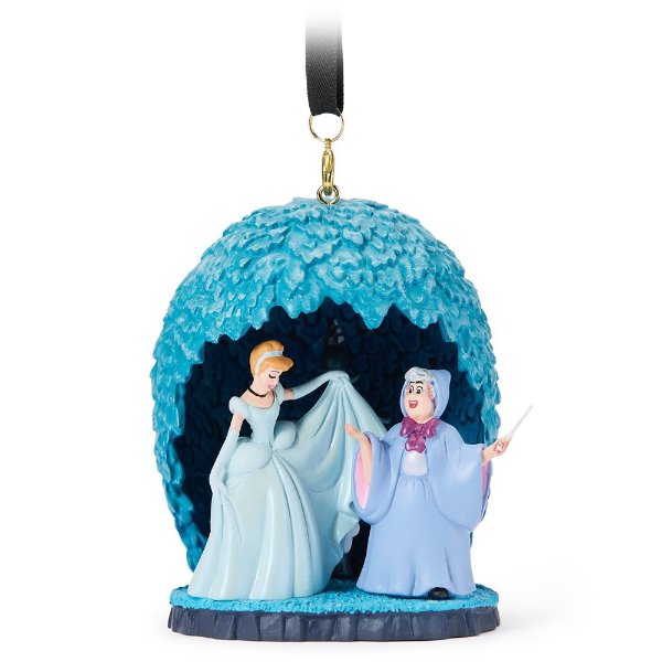 Cinderella Fairy Godmother Ornament