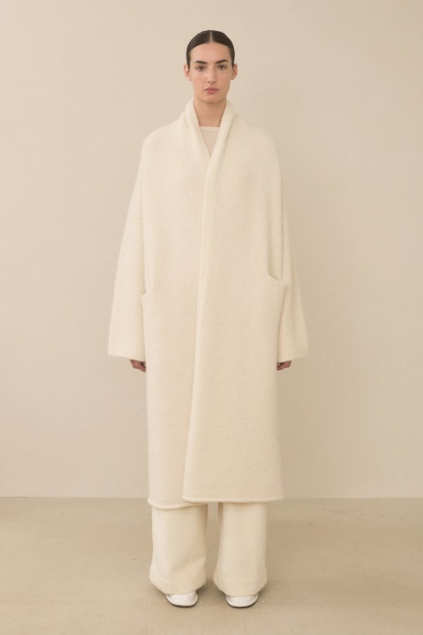 Alpaca Long Shawl Cardigan