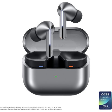 Galaxy Buds 3 Pro Noise Cancelling Wireless Earbuds Silver