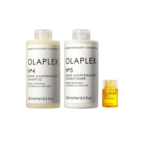 Olaplex Hair Care Kit No.4 Shampoo Conditioner Oil