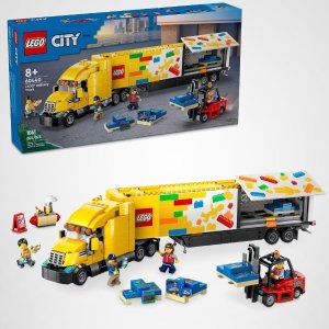LEGO City Yellow Delivery Truck Toy 60440
