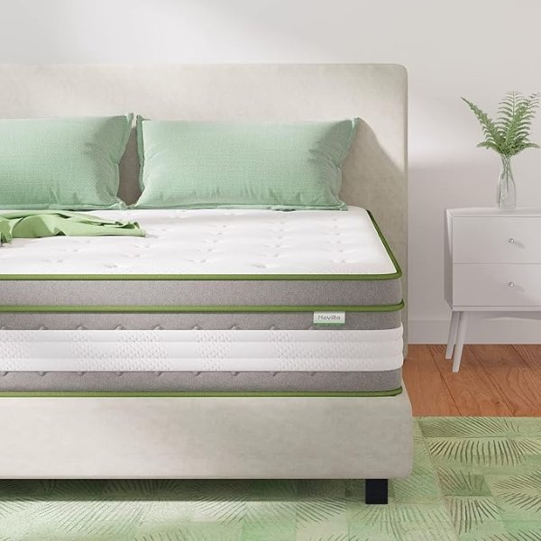 Novilla 12 Inch Hybrid Gel Memory Foam Mattress