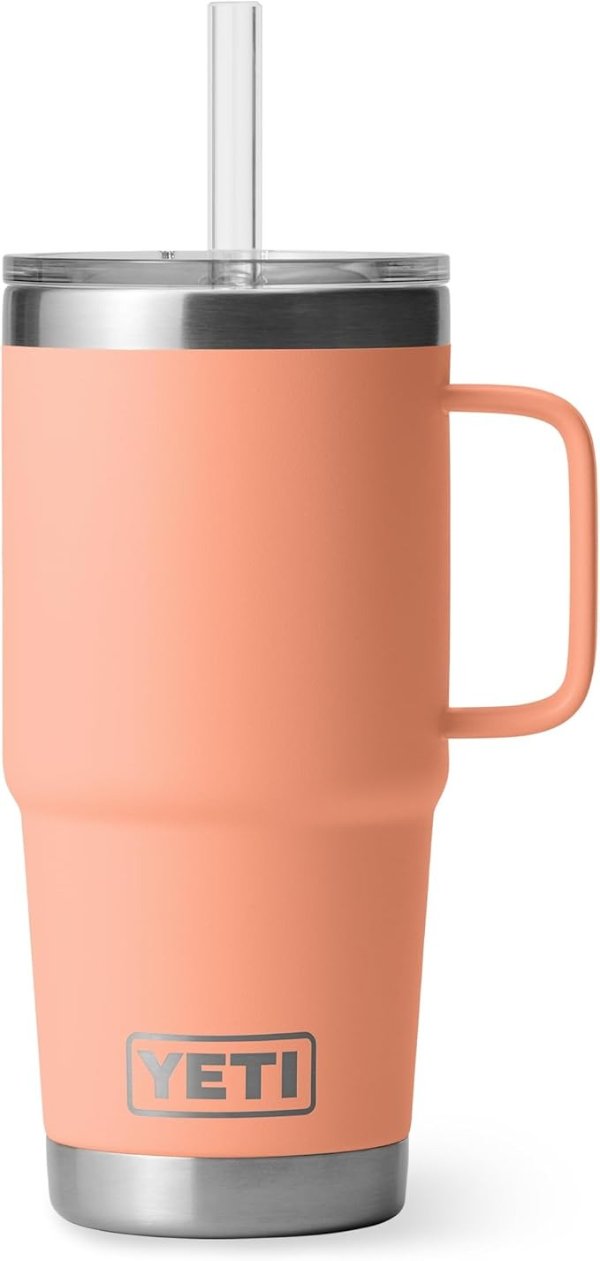 Rambler 25oz Stainless Steel Tumbler with Straw Lid