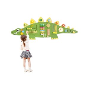 史低价：Beright 恐龙感官墙板 绿色