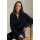 Cable Knit Cotton Polo Sweatshirt