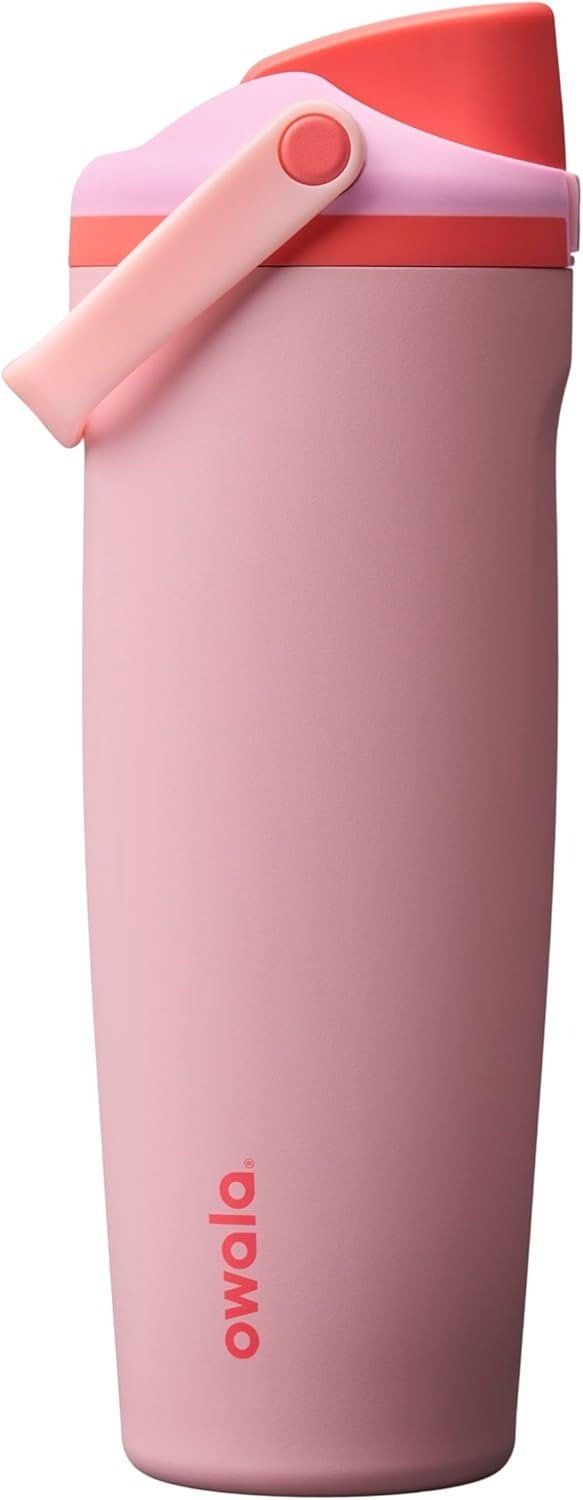 Owala FreeSip Sway Stainless Steel Water Bottle 30oz Pink