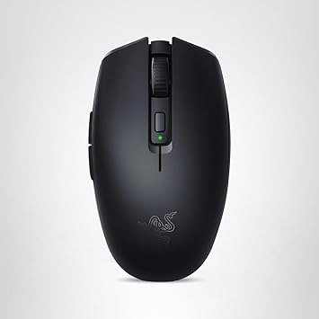 Orochi V2 Mobile Wireless Gaming Mouse: Ultra Lightweight - 2 Wireless Modes - Up to 950hrs Battery Life - Mechanical Mouse Switches - 5G Advanced 18K DPI Optical Sensor - Classic Black