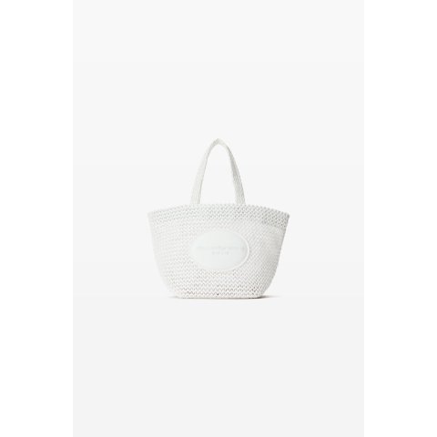Alexander WangPunch Small Tote Bag Raffia