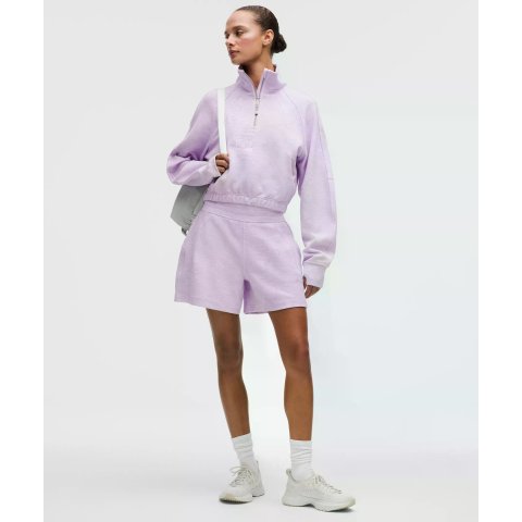 Scuba 高腰短裤 5英寸 麻织