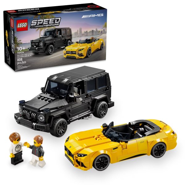 76924 Mercedes-AMG Building Car Set with 2 Minifigures