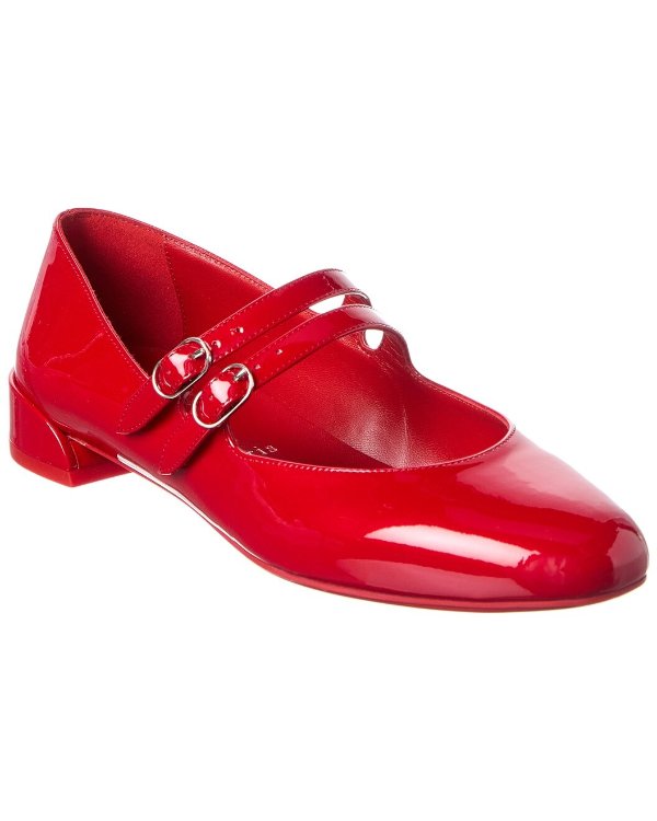 Sweetie Jane Patent Ballerina Flat