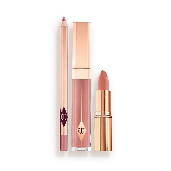 CHARLOTTE’S 3 STEPS TO BEAUTIFUL LIPSEXCLUSIVE 30% OFF!