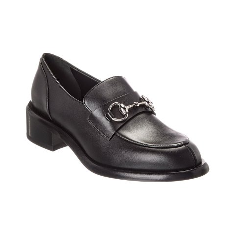 Horsebit 皮革乐福鞋