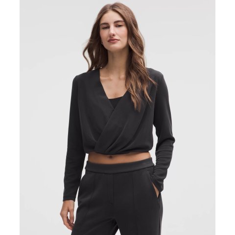 Softstreme 前裹款轻薄上衣