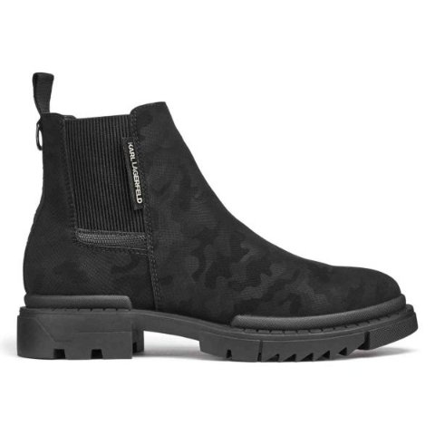Karl LagerfeldCamo Jacquard Chelsea Boots