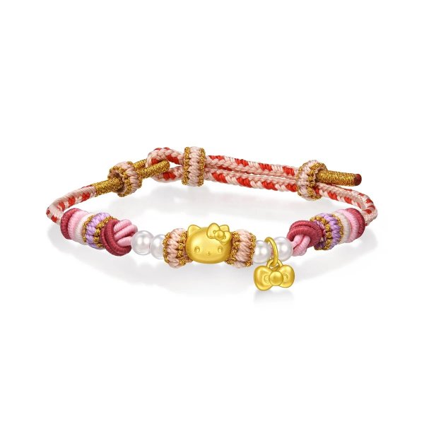Hello Kitty 999 Gold Bracelet