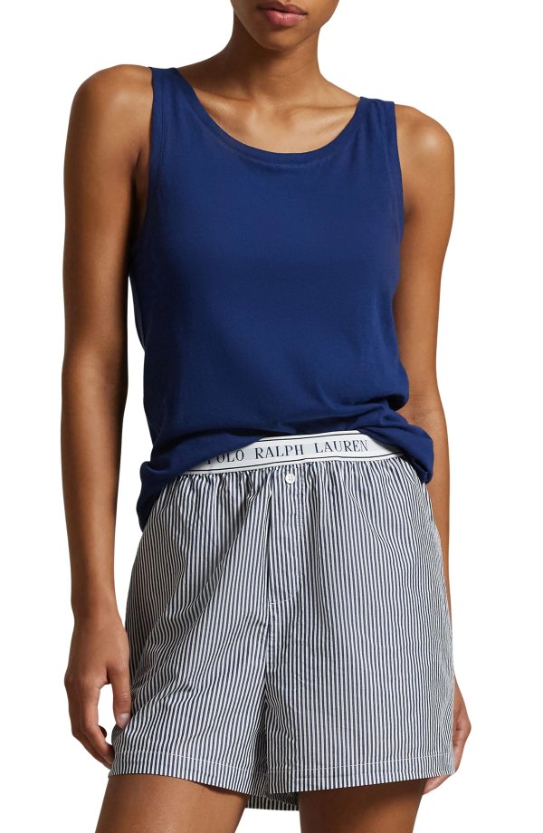 Cotton Jersey Lounge Tank