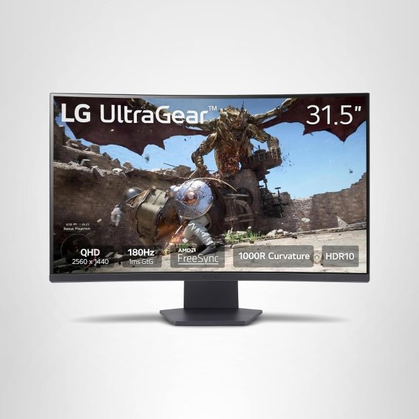 32GS60QC-B Ultragear 32-inch Curved Gaming Monitor