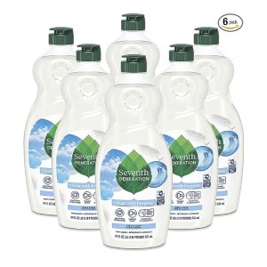 Seventh Generation 洗洁精 19 oz 6瓶